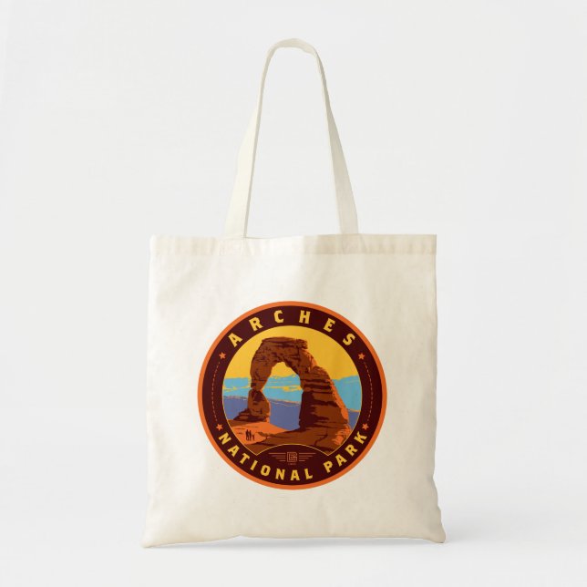 Tote Bag Parc national des Arches (Devant)