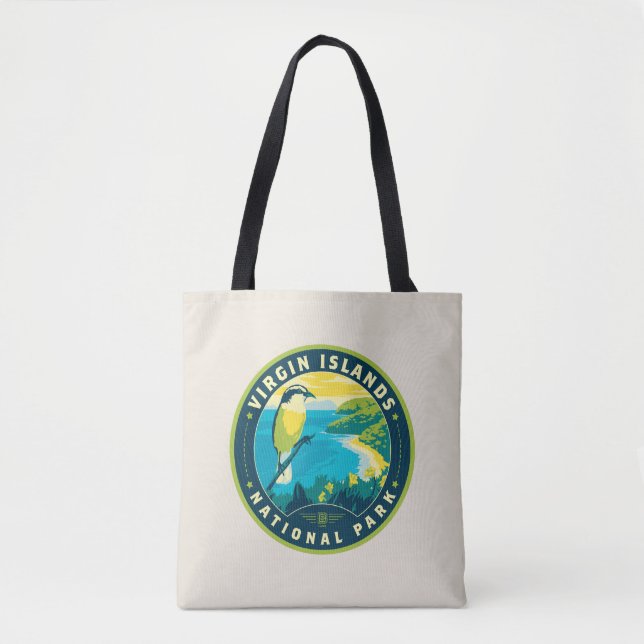 Tote Bag Parc national des Îles Vierges (Devant)