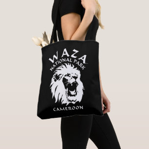 Tote Bag Parc National Des Lions De Waza - Cameroun