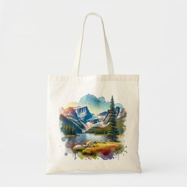 Tote Bag Parc national des Rocheuses Colorado (Devant)