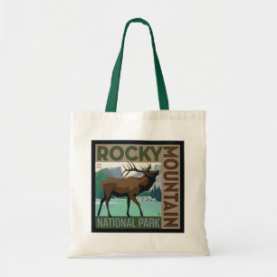 Tote Bag Parc national des Rocheuses   Elk