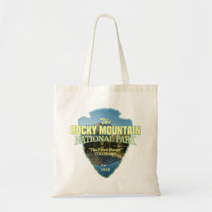 Tote Bag Parc national des Rocheuses (pointe de flèche)