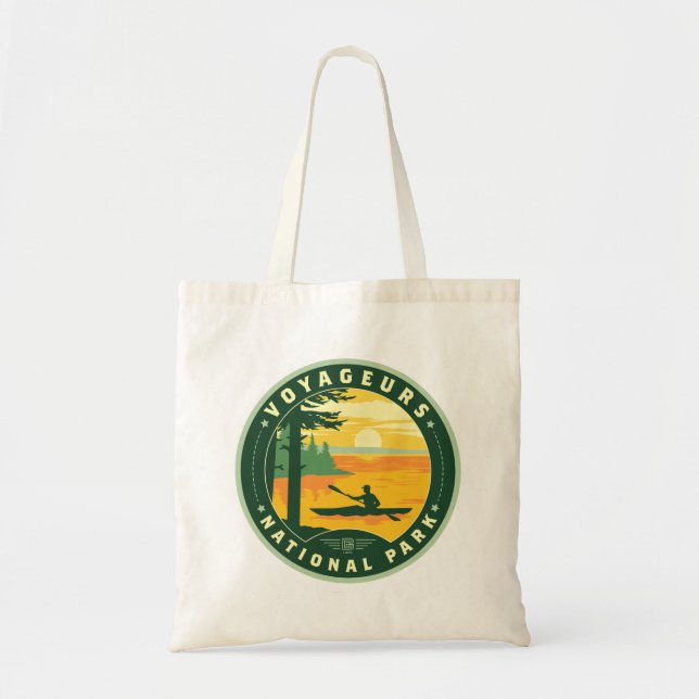 Tote Bag Parc national des Voyageurs (Devant)