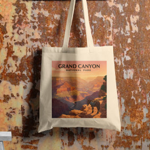 Tote Bag Parc national du Grand Canyon vintage