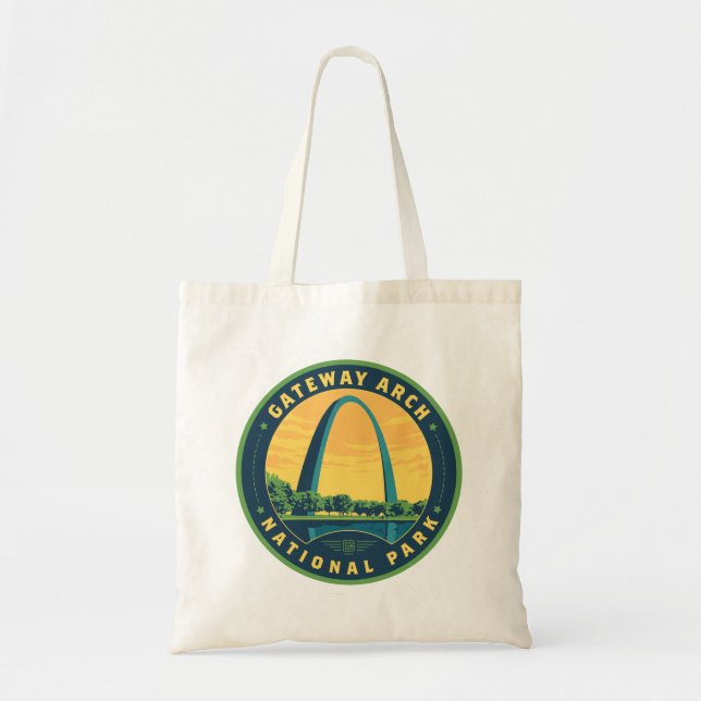 Tote Bag Parc national Gateway Arch (Devant)