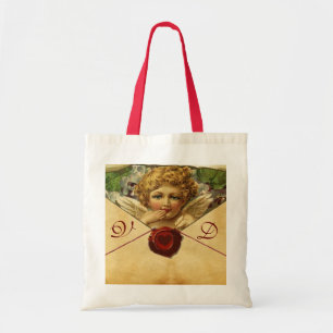 TOTE BAG PARCHEMENT DE SCELLULAIRE DE CIRE DU COEUR D'ANGE