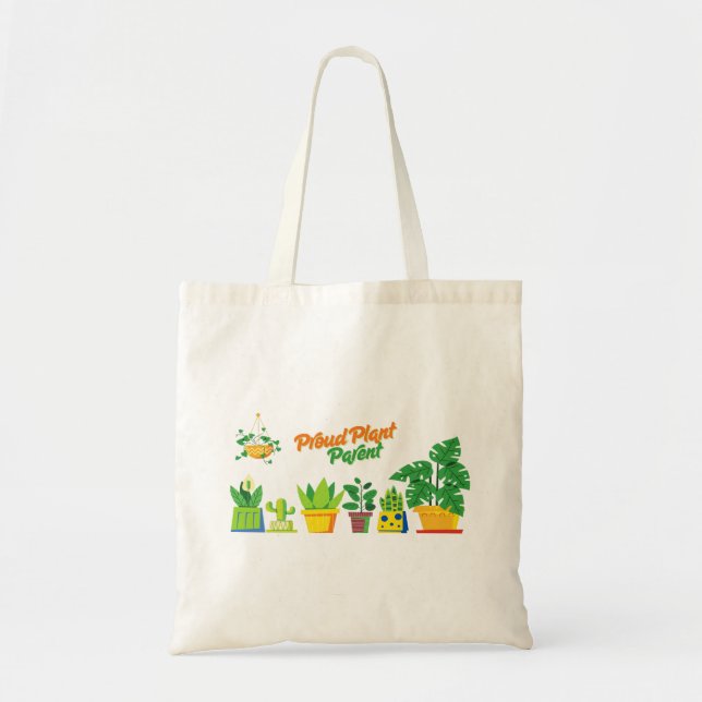 Tote Bag Parent plante fier (Devant)