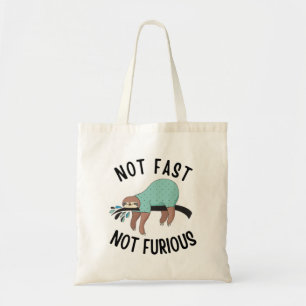 Tote Bag Paresseux Pas Vite Pas Furieux