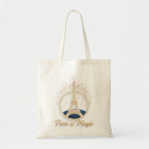 Tote Bag - Paris Elegant Eiffelturm
