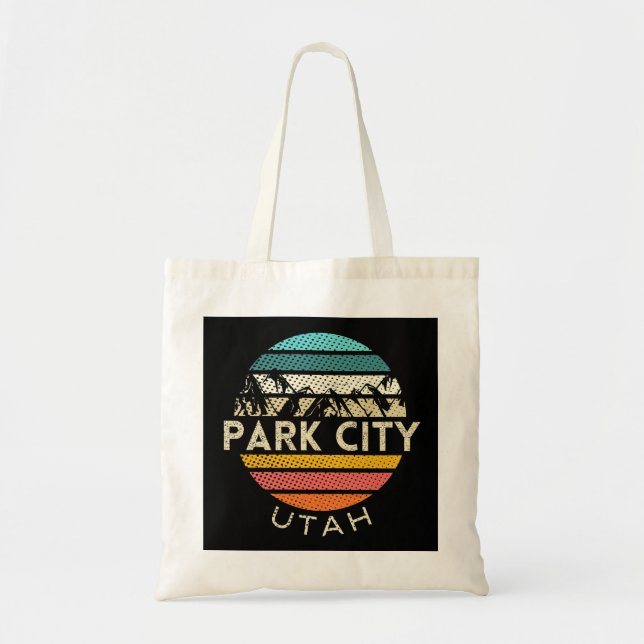 Tote Bag Park City Utah (Devant)