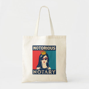 Tote Bag Parodie amusante notoire du public notaire