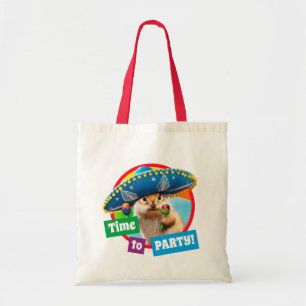 Tote Bag Parti Chipmunk En Sombrero
