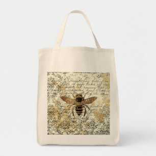 Tote Bag Parties scintillant Bee sur Ephemera Vintage