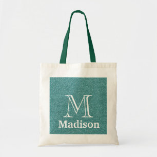 Tote Bag Parties scintillant d'or fausse personnalisation m