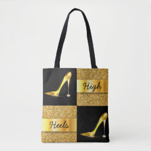 Tote Bag Parties scintillant Gold High Heures Diamond Rings