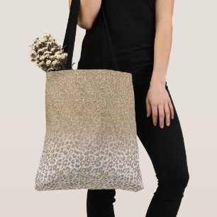 Tote Bag Parties scintillant or tendance et dégradé Emprein
