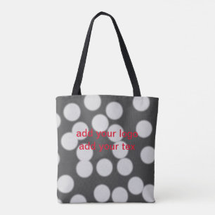 Tote Bag Parties scintillant verte simple ajouter votre num