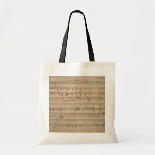 Tote Bag Partition antique, Chanson du vieil homme, 1822