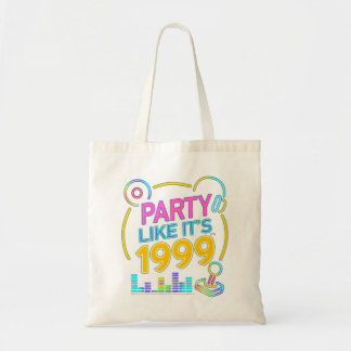 Tote Bag Party Like It’s 1999®™ – Neon Soundtrack