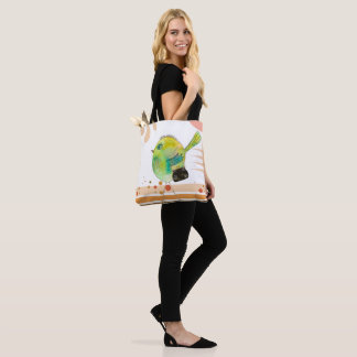 Tote Bag Paruline à aquarelle Wacky Fourre-tout