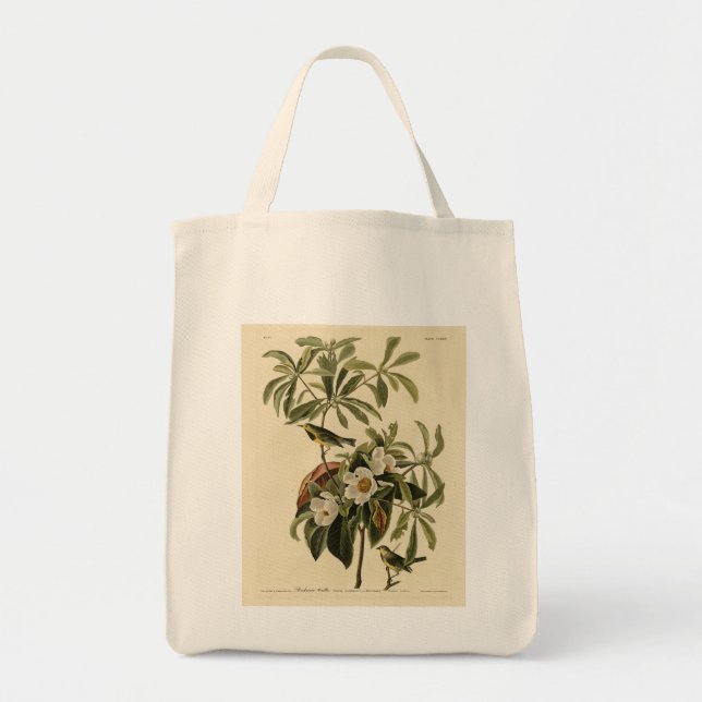 Tote Bag Paruline de Bachman, d'Audubon's Birds of America (Devant)