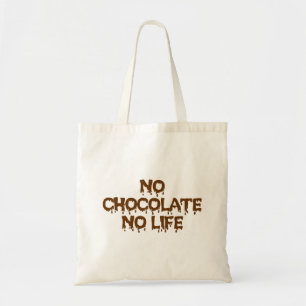 TOTE BAG PAS DE CHOCOLAT PAS DE VIE