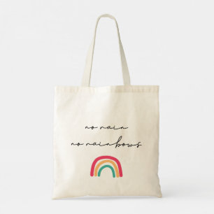 Tote Bag Pas de pluie d'arc-en-ciel