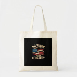 Tote Bag Pas de rois en Amérique depuis 1776 Oligarchie Pa