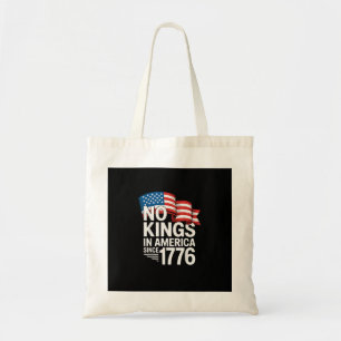Tote Bag Pas de rois en Amérique depuis 1776 Protestation C