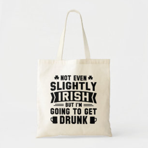 Tote Bag Pas même un peu irlandais, mais je vais m’endormir
