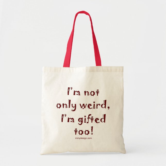 Tote Bag Pas seulement bizarre (Devant)