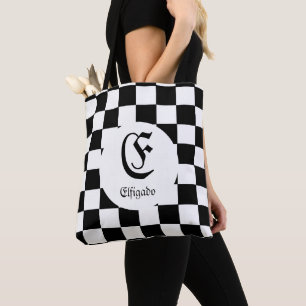 Tote Bag Pas si commun noir et blanc