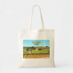 Tote Bag Paso Robles California Vineyard Vintage