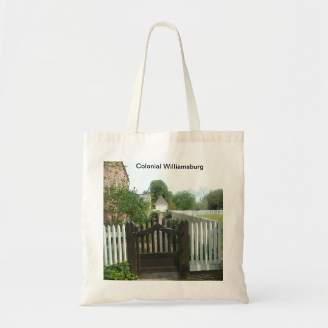 Tote Bag Passage vers Williamsburg colonial du 18ème siècle (Devant)