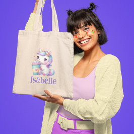 Tote Bag Pastel Unicorn