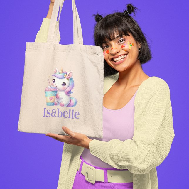 Tote Bag Pastel Unicorn (Créateur téléchargé)