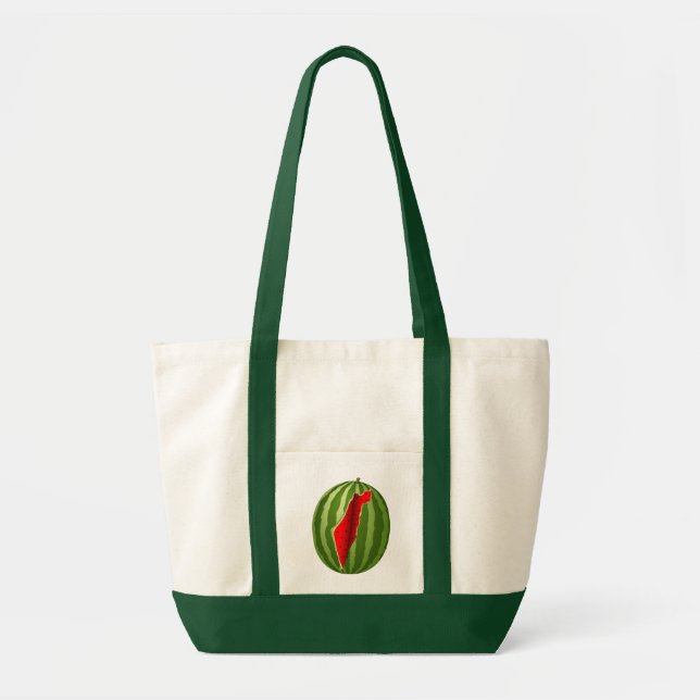 Tote Bag Pastèque Palestine - Slice (Devant)
