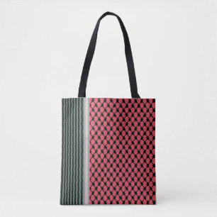 Tote Bag Pastèque palestinienne Hatta Keffiyeh Kufiya Folk