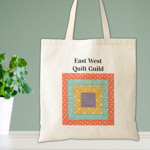 Tote Bag Patchwork personnalisé quilting