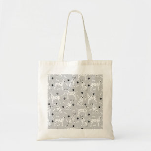 Tote Bag Pâtes et os dalmatiens