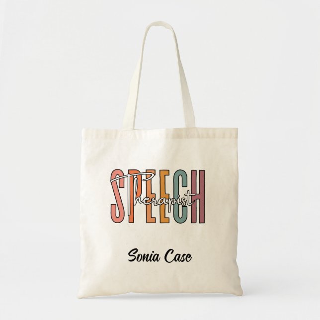 Tote Bag Pathologiste orthophoniste orthophoniste (Devant)