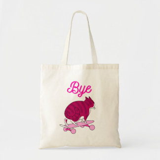 Tote Bag Patinage cool Rose Chat Avec Style
