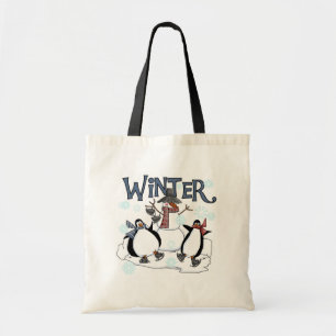 Tote Bag Patinage de pingouin T-shirts et cadeaux de vacanc