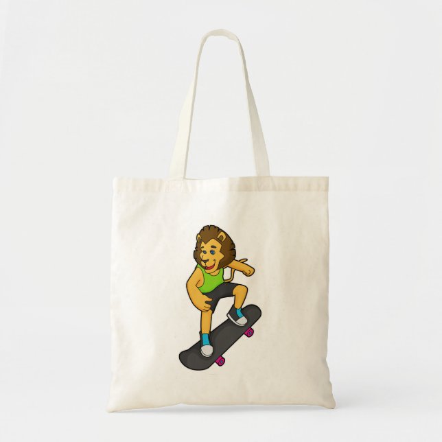 Tote Bag Patinage Lion (Devant)