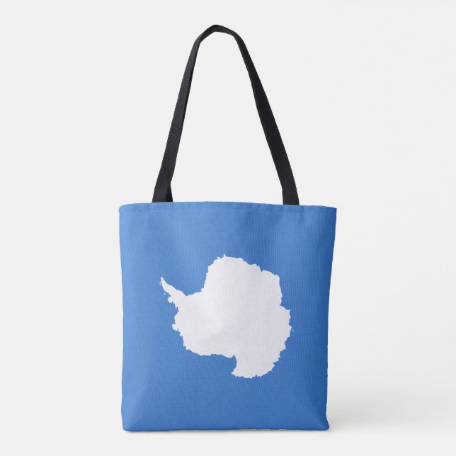 Tote Bag Patriotic Antarctica Flag (Dos)