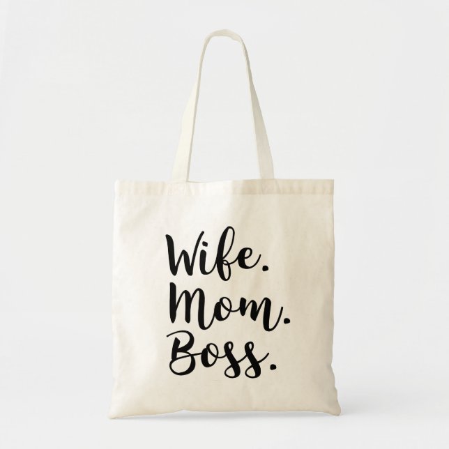 Tote Bag patron de maman d'épouse (Devant)