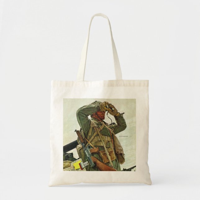 Tote Bag Patrouille de réservoir (Devant)