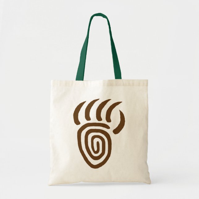 Tote Bag Patte d'ours Brown d'émergence Fourre-tout (Devant)