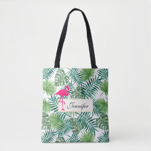Tote Bag Pattern et Pink Flamingo