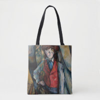 Paul Cezanne - Garçon dans la veste rouge